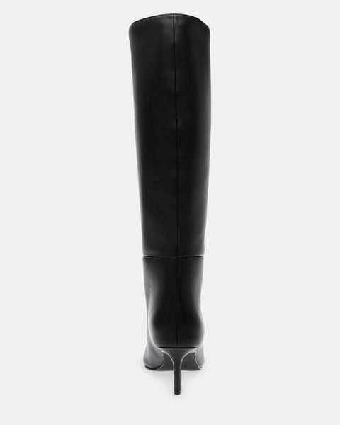  Steve Madden Women's Lavan Knee High Boot, Black Croco, 10