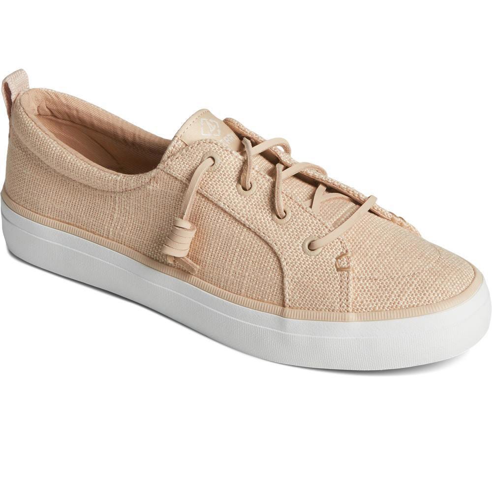 thumbnail image 2 of Sperry Seacycled Blue White Striped Crest Vibe Striped Textile Sneakers Shoes 7 2 of 10