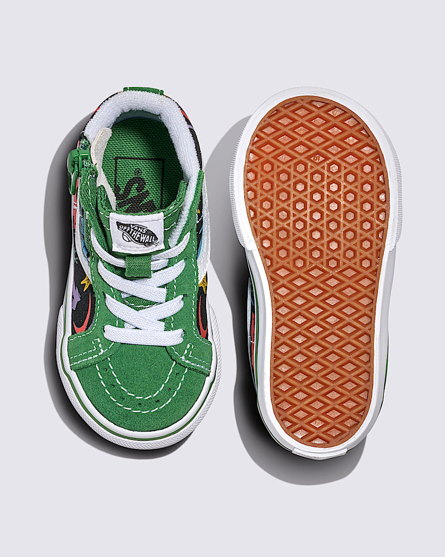 Vans Toddler Sk8-Hi Reissue Side Zip Shark – SOLE DESIRE // RUN
