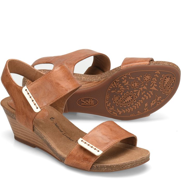 Sofft Verdi in COFFEE CAPPUCCINO - Sofft Womens Sandals on