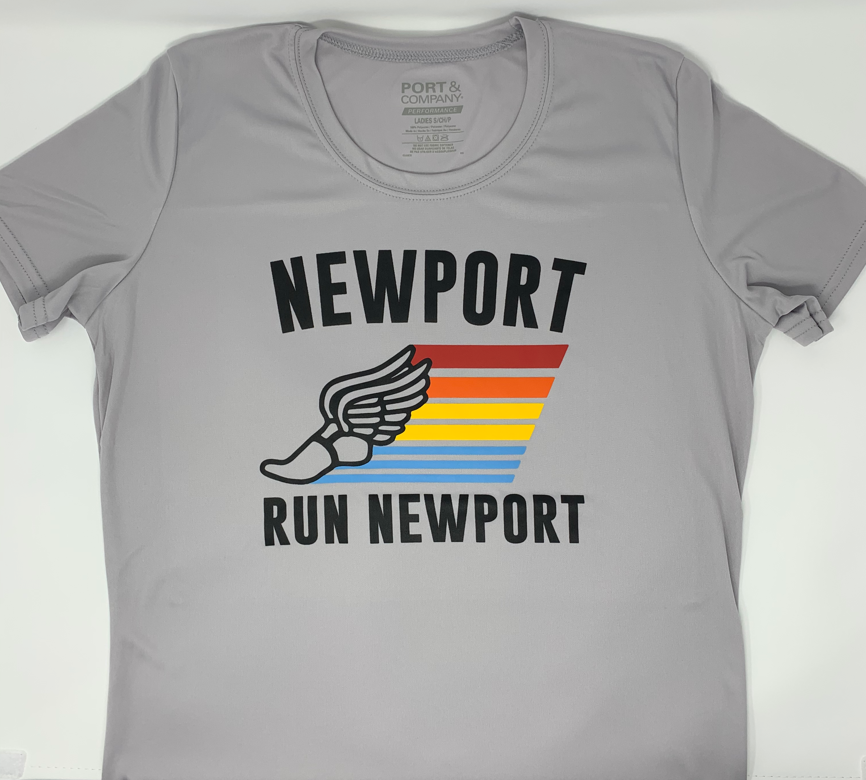 Run Newport Wing Foot Racer Hat One Size Fits All / Grey